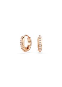 Swarovski 'Matrix' Damen Goldplattierte Metall-Hoops Ohrringe - Rose 5690669