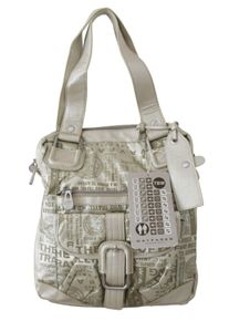 Sac &agrave; main imprim&eacute; blanc Wayfarer White