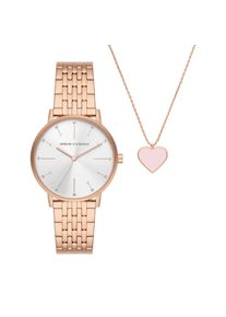 Armani Exchange Lola ros&eacute;gold Damen Armbanduhr AX7145SET
