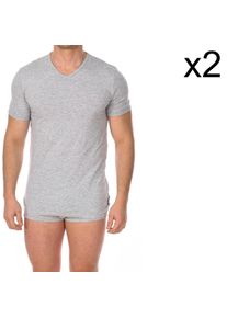 Bikkembergs Pack-2 Essential Kurzarm-T-Shirts BKK1UTS02BI Herren