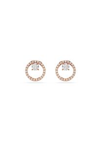 Swarovski 'Dextera' Damen Vergoldete Metall Ohrringe - Rose 5692263