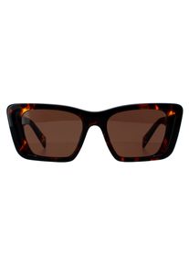Prada Rectangle Damen Honig Havanna Dunkelbraun PR08YS