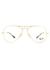 Ray-Ban Brillengestell 6489 Aviator 2500 Gold 58mm
