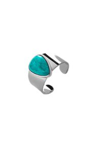 Luxenter Schakalachat blauer Ring
