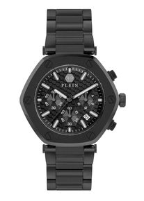 Philipp Plein The Hexagon Chrono Herren schwarze Uhr PWZBA0623