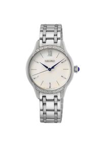 Seiko Damen Silberne Uhr SRZ543P1