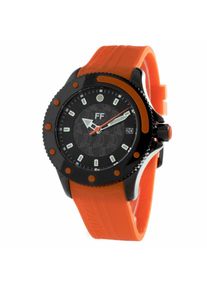 Folli Follie Herrenuhr Quartz Schwarz Orange