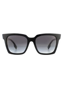 Burberry Sonnenbrille BE4335 39298G Schwarz Grau Verlauf