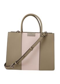 K by KARL LAGERFELD Karl Lagerfeld Sage Green Polyur&eacute;thane Tote Sac &agrave; &eacute;paule