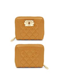 Gestepptes Rei&szlig;verschluss-Portemonnaie