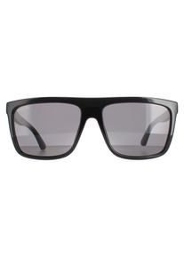 Lunettes de soleil Gucci Carr&eacute; Homme Noir Gris GG0748S