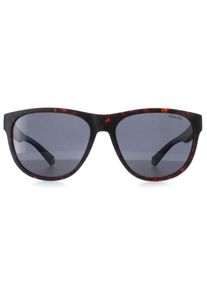 Polaroid PLD 2156/S HGC UC matte havanna blau grau polarisierte Sonnenbrille