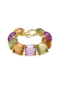 Luxenter Multicolour Kristall Armband aus 18k Gelbgold - Tosab