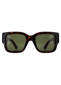 Gucci Square Womens Havanna mit Gr&uuml;n und Rot Gr&uuml;n GG1663S