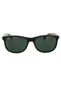 Ray-Ban Sonnenbrille Andy 4202 606971 Mattes Schwarz Gr&uuml;n