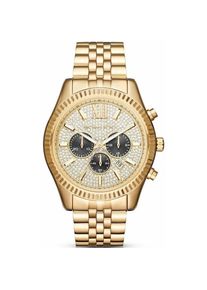 Michael Kors MK8494 Lexington Gold Pave Herrenuhr