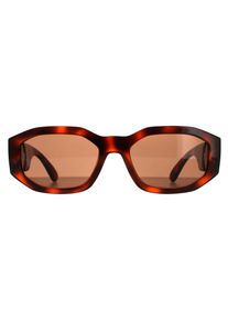 Versace Rectangle Unisex Havanna Dunkelbraun VE4361 Sonnenbrille