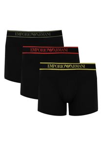 Emporio Armani Boxershorts 3 Pack Herren schwarz