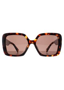 Miu Miu Square Damen Honig Havanna Dunkelbraun MU10YS