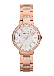 Fossil Virginia ros&eacute;gold Damen Armbanduhr ES3284