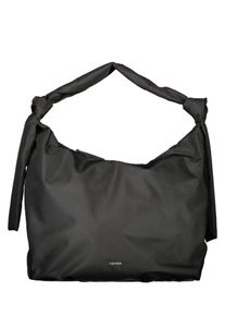 Calvin Klein Damen schwarze Polyester-Handtasche