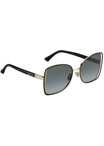 Jimmy Choo Frieda 2M2 9O Schwarze Sonnenbrille