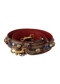 Dolce & Gabbana Dolce & Gabbana Eleganter Pythonleder Schulterriemen f&uuml;r Damen