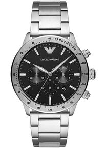 Emporio Armani Mario Silber Herren Armbanduhr AR11241