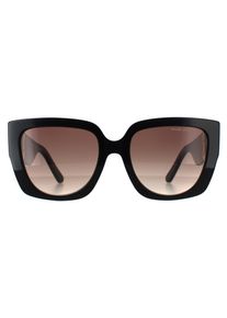 Marc Jacobs Rectangle Womens Schwarz Braun Gradient MARC 687/S