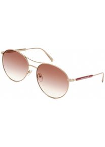 Longchamp Sonnenbrille Rose Gold / Gradient Rot