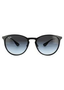 Ray-Ban Sonnenbrille Erika Metall 3539 002/8G Schwarz Grau Gradient