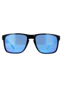 Oakley Square Mens poliert schwarz Prizm Saphir Sonnenbrille