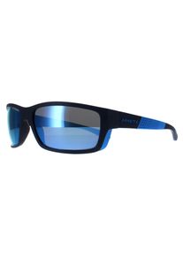 Arnette Rectangle Herren dunkelblau dunkelgrau spiegeln Wasser polarisiert AN4336 Frambuesa