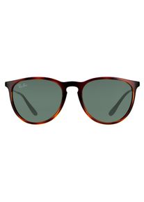 Ray-Ban Sonnenbrille Erika 4171 710/71 Schildpatt & Gunmetal Gr&uuml;n