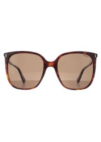 Polaroid Square Damen Havanna Bronze Polarisiert PLD 6218/S