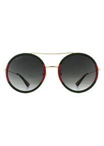 Gucci Sonnenbrille GG0061S 003 Gold Gr&uuml;n und Rot Gr&uuml;n Gradient