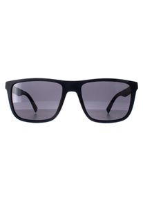 Tommy Hilfiger TH 2043 FLL IR matte blaue graue Sonnenbrille