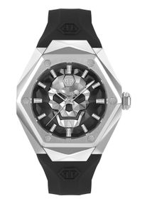 Philipp Plein The $kull Spikes Herren Schwarz Uhr PWPWA0124