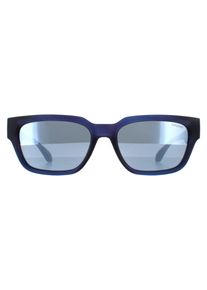 Superdry 5004 106 mat marine zilver spiegel zonnebril