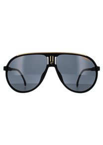 Carrera Aviator Unisex Sonnenbrille Matt Schwarz Dunkel Grau