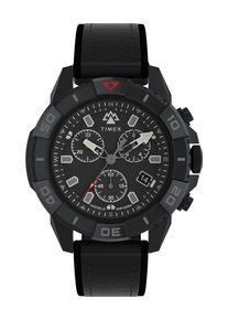 Timex Ridge Chrono Herren Schwarz Uhr TW2W16000