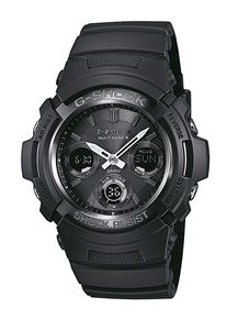 Casio G-Shock Herren Uhr Schwarz AWG-M100B-1AER