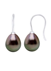 Ohrringe Echte Tahiti-Zuchtperlen Birne 8-9 mm