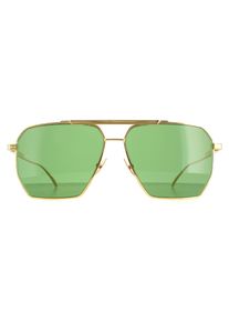 Bottega Veneta Carr&eacute; Femmes Gold Green BV1012S
