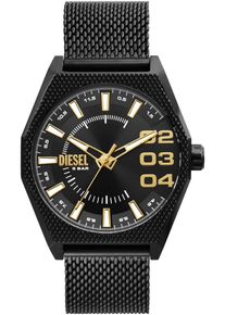 Diesel Scraper Schwarz Herren Armbanduhr DZ2194