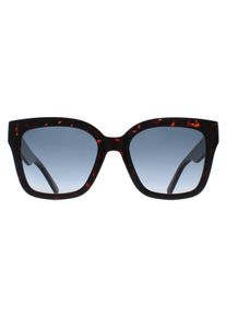 Marc Jacobs Square Damen Gl&auml;nzend Dunkel Havanna Blau Gradient MARC 658/S