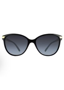 Burberry Sonnenbrille BE4216 30018G Schwarz mit goldenen Details Grauer Verlauf