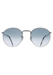 Ray-Ban Rund Unisex Silber Blau Gradient RB3637 Neu Rund
