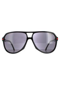Carrera Aviator Unisexe Noire Grise 1045 / S
