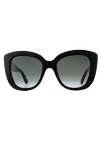 Gucci Cat Eye Frauen Schwarz Grau Gradient Sonnenbrille